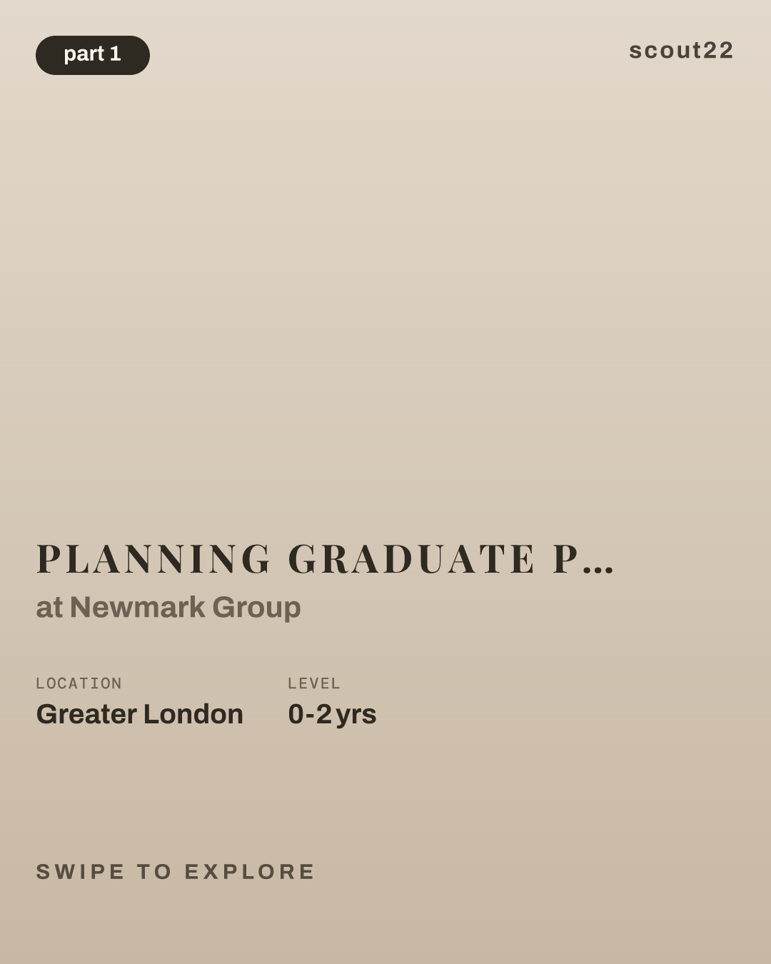 Planning Graduate Programme 2026 - Assistant Planning Consultant at Newmark Group