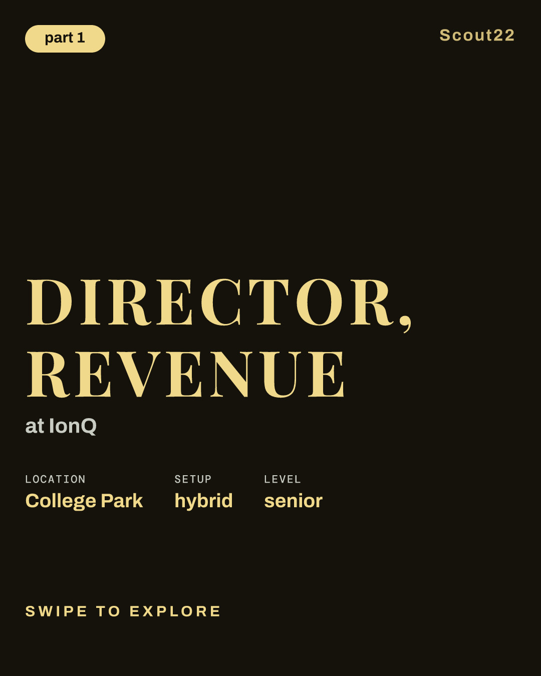Director, Revenue at IonQ