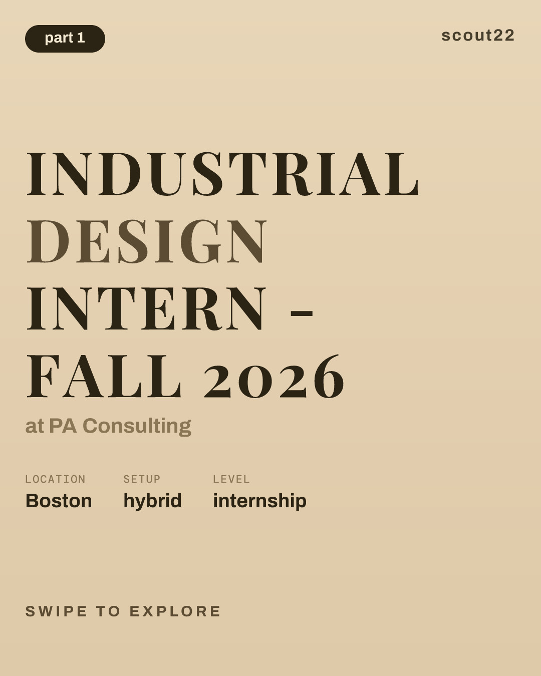 Industrial Design Intern - Fall 2026 at PA Consulting