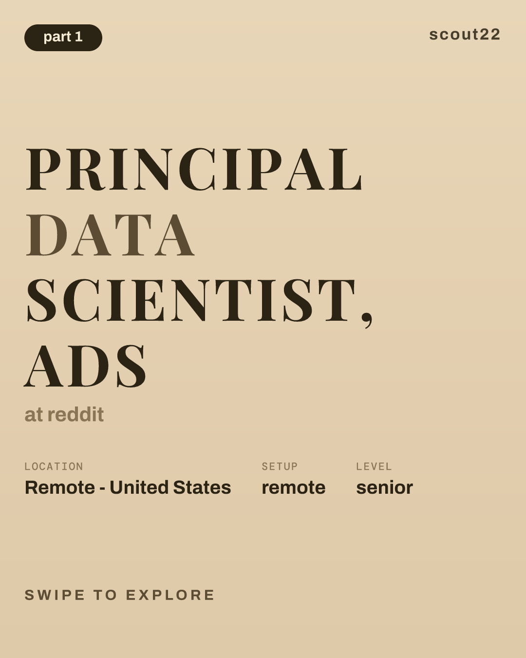 Principal Data Scientist, Ads at reddit