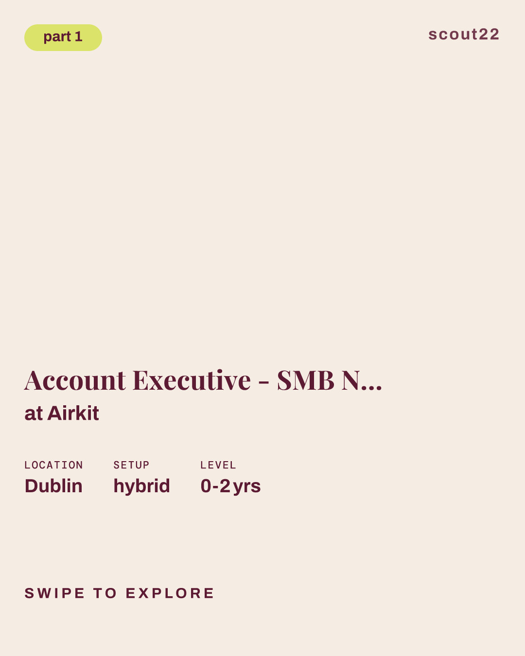Account Executive - SMB Norway (Norwegian Speaking) at Airkit