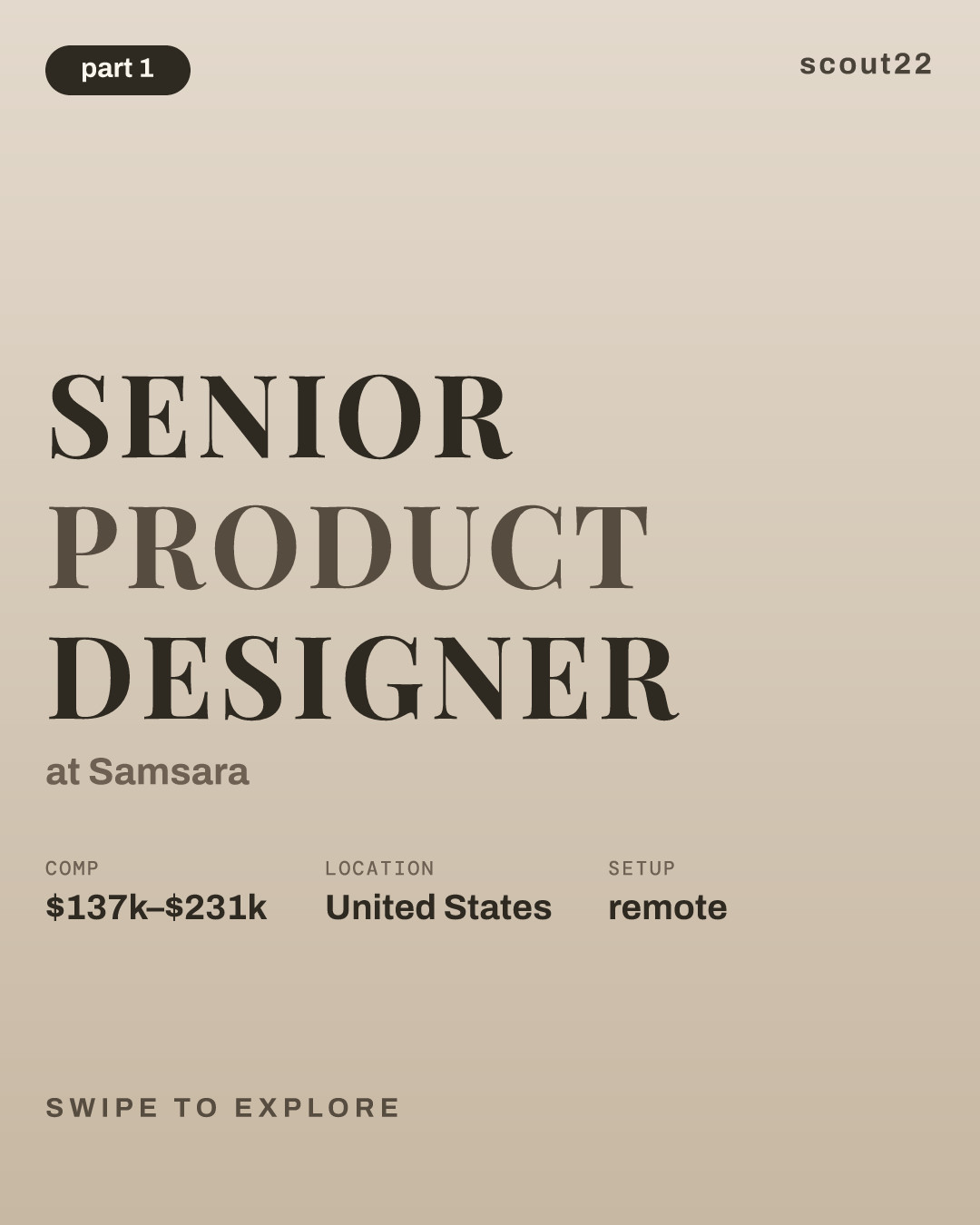 Senior Product Designer at Samsara
