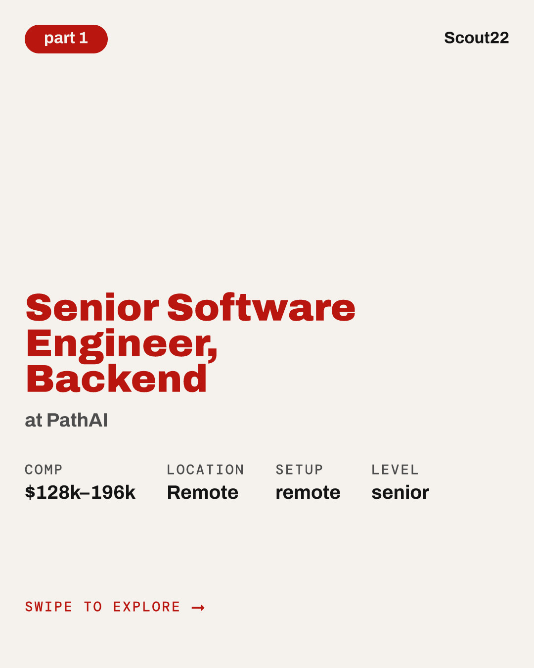 Senior Software Engineer, Backend at PathAI