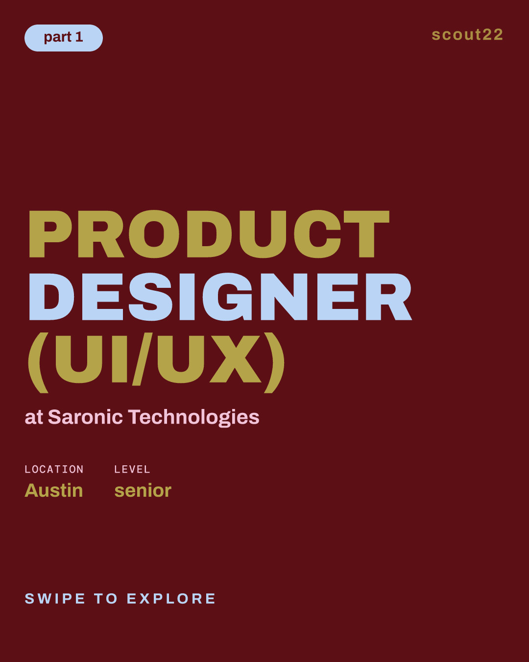 Product Designer (UI/UX) at Saronic Technologies