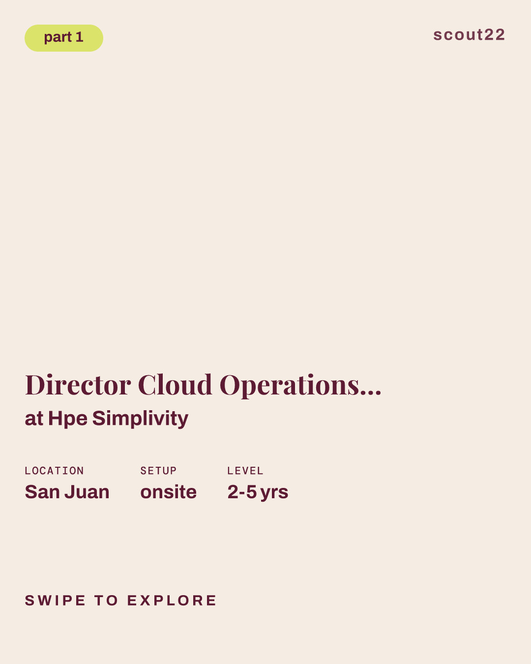 Director Cloud Operations & Security at Hpe Simplivity
