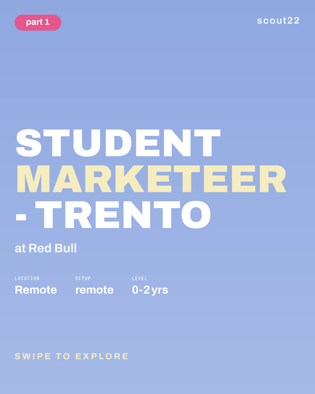 STUDENT MARKETEER - Trento at Red Bull