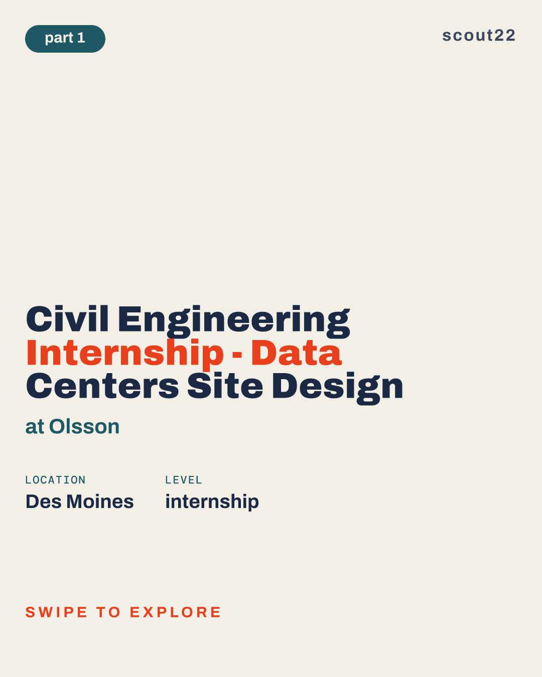 Civil Engineering Internship - Data Centers Site Design at Olsson