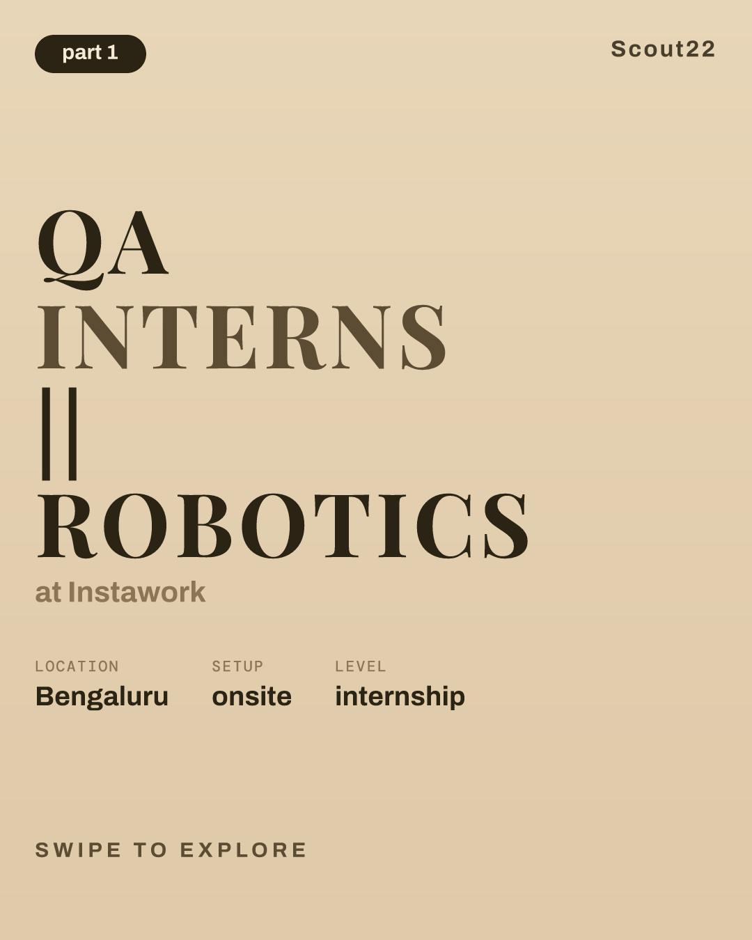 QA Interns || Robotics at Instawork