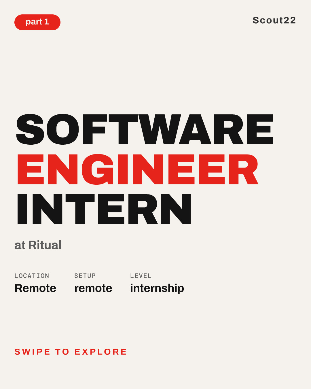 Software Engineer Intern at Ritual