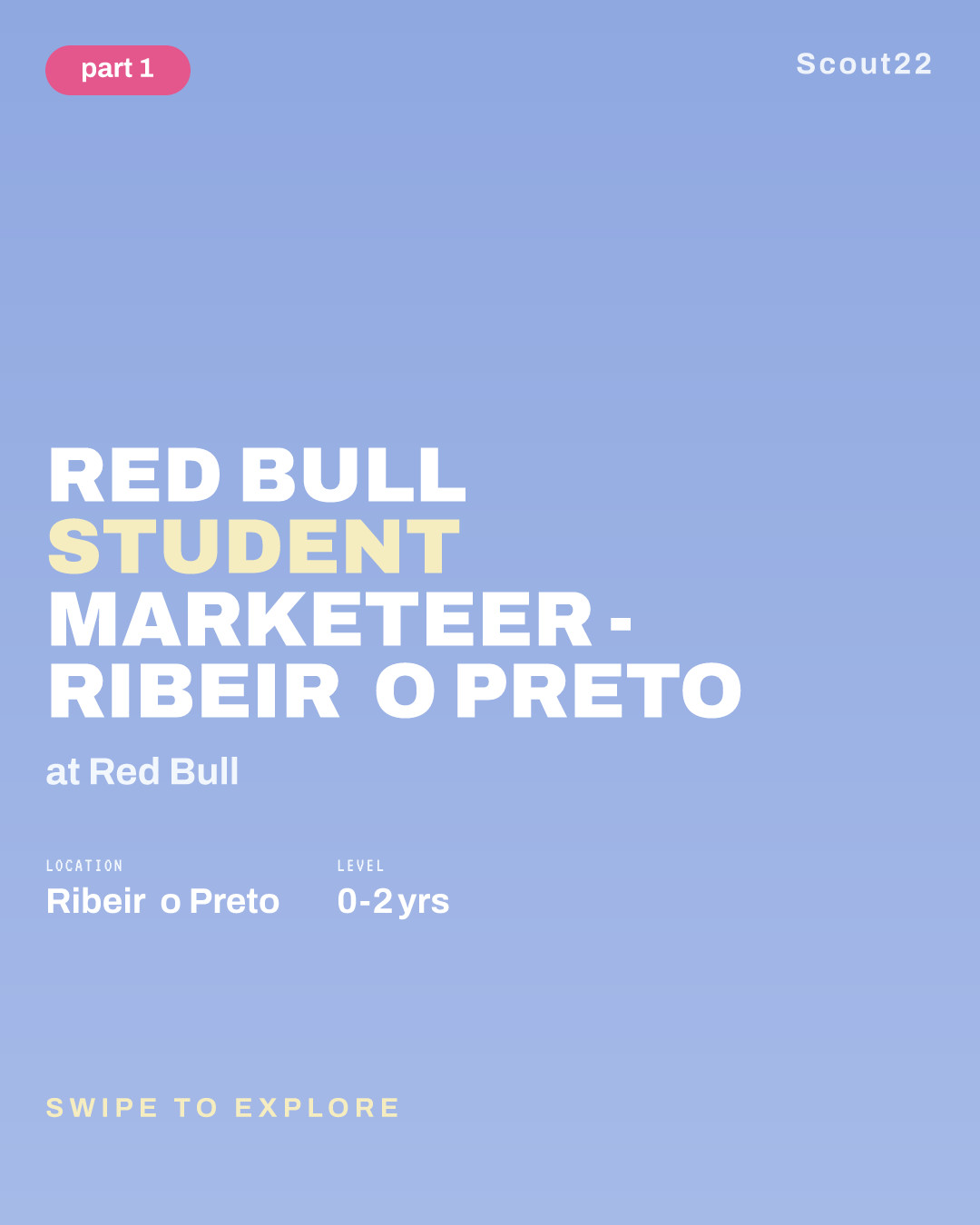 Red Bull Student Marketeer - Ribeirão Preto at Red Bull