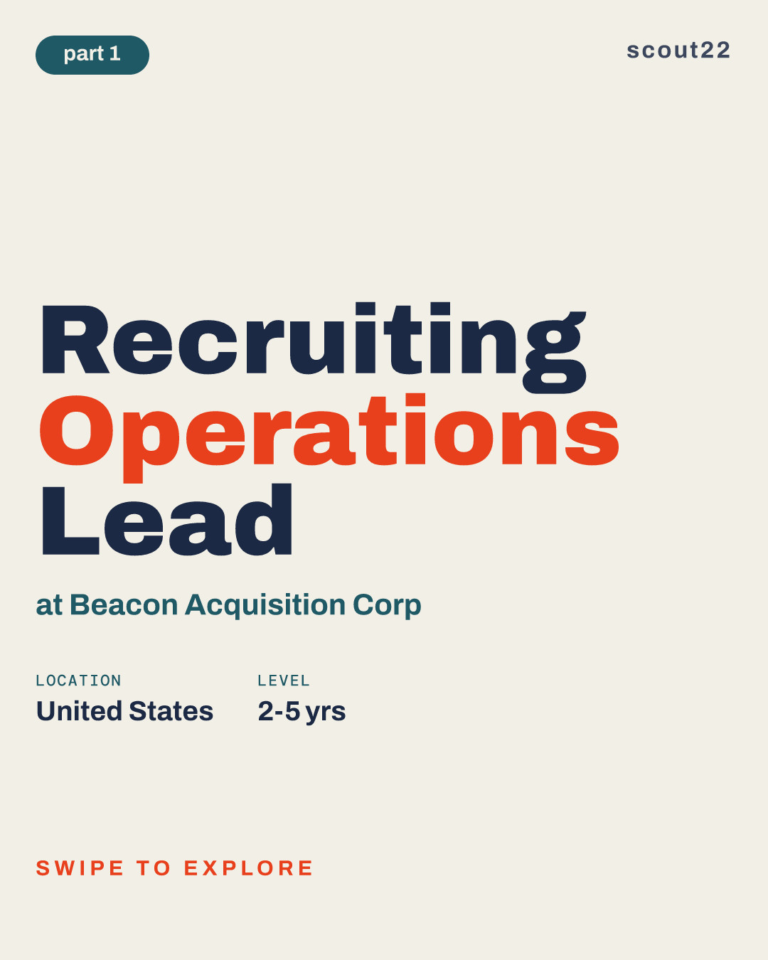 Recruiting Operations Lead at Beacon Acquisition Corp