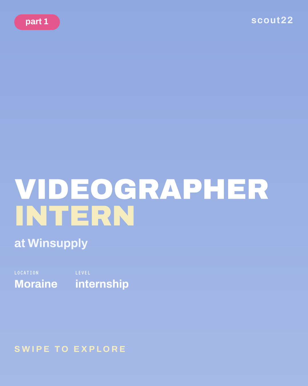 Videographer Intern at Winsupply