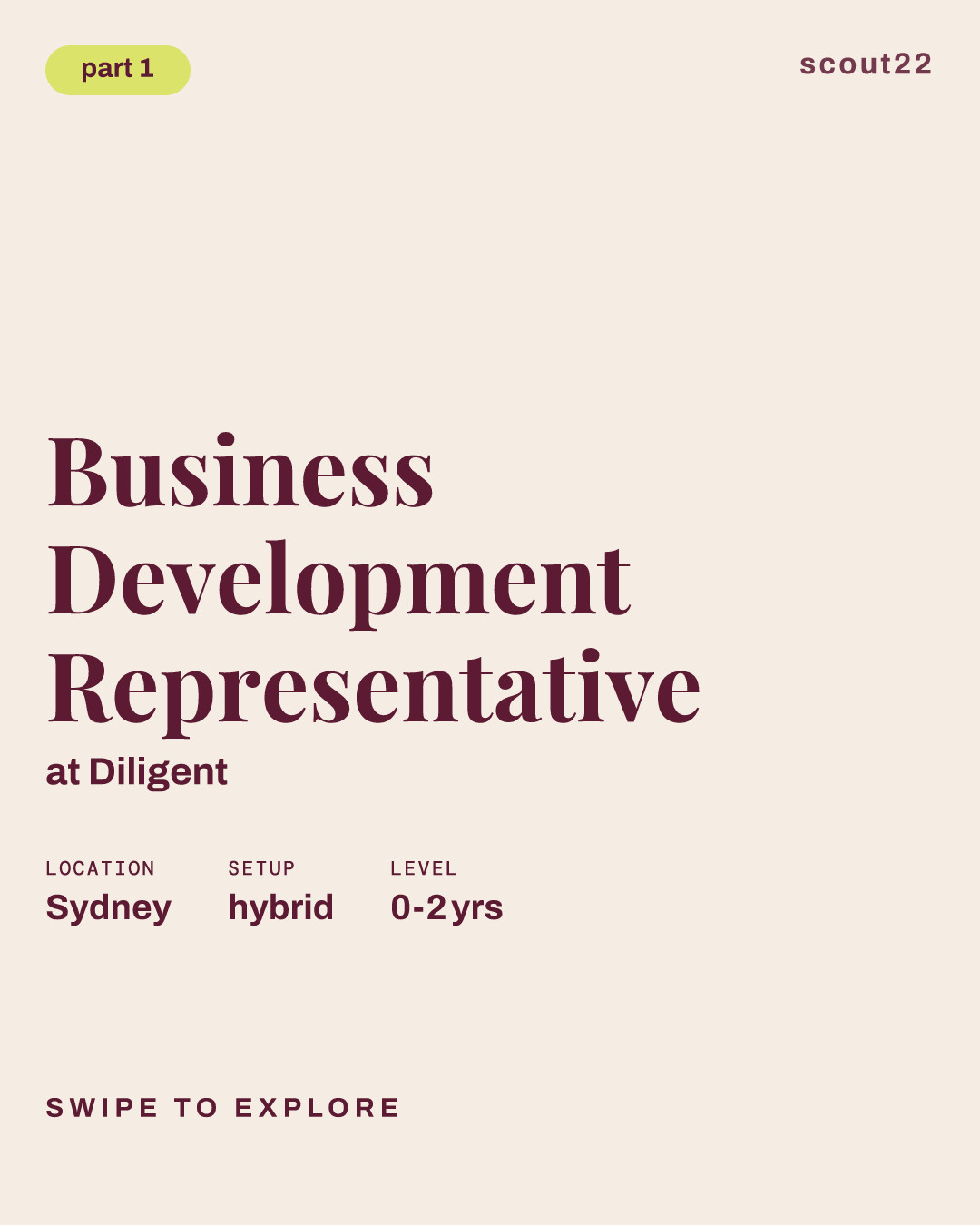 Business Development Representative at Diligent