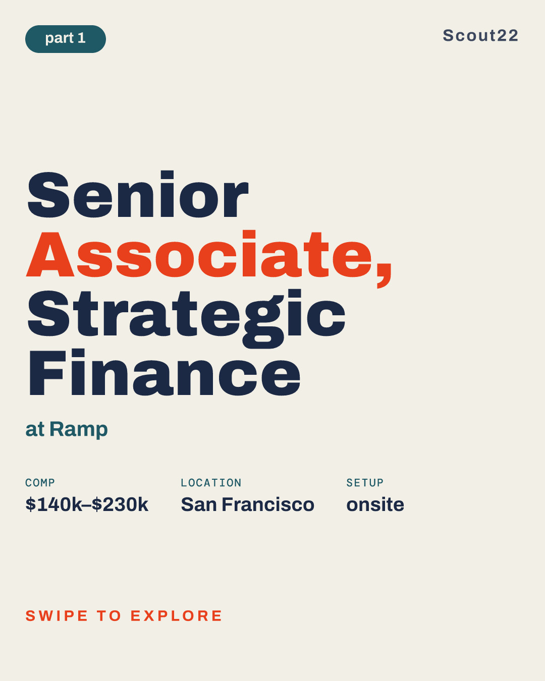 Senior Associate, Strategic Finance at Ramp