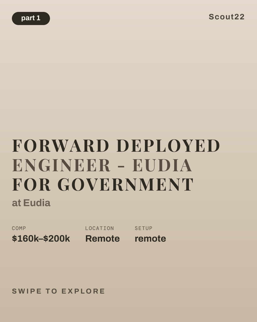 Forward Deployed Engineer - Eudia for Government at Eudia