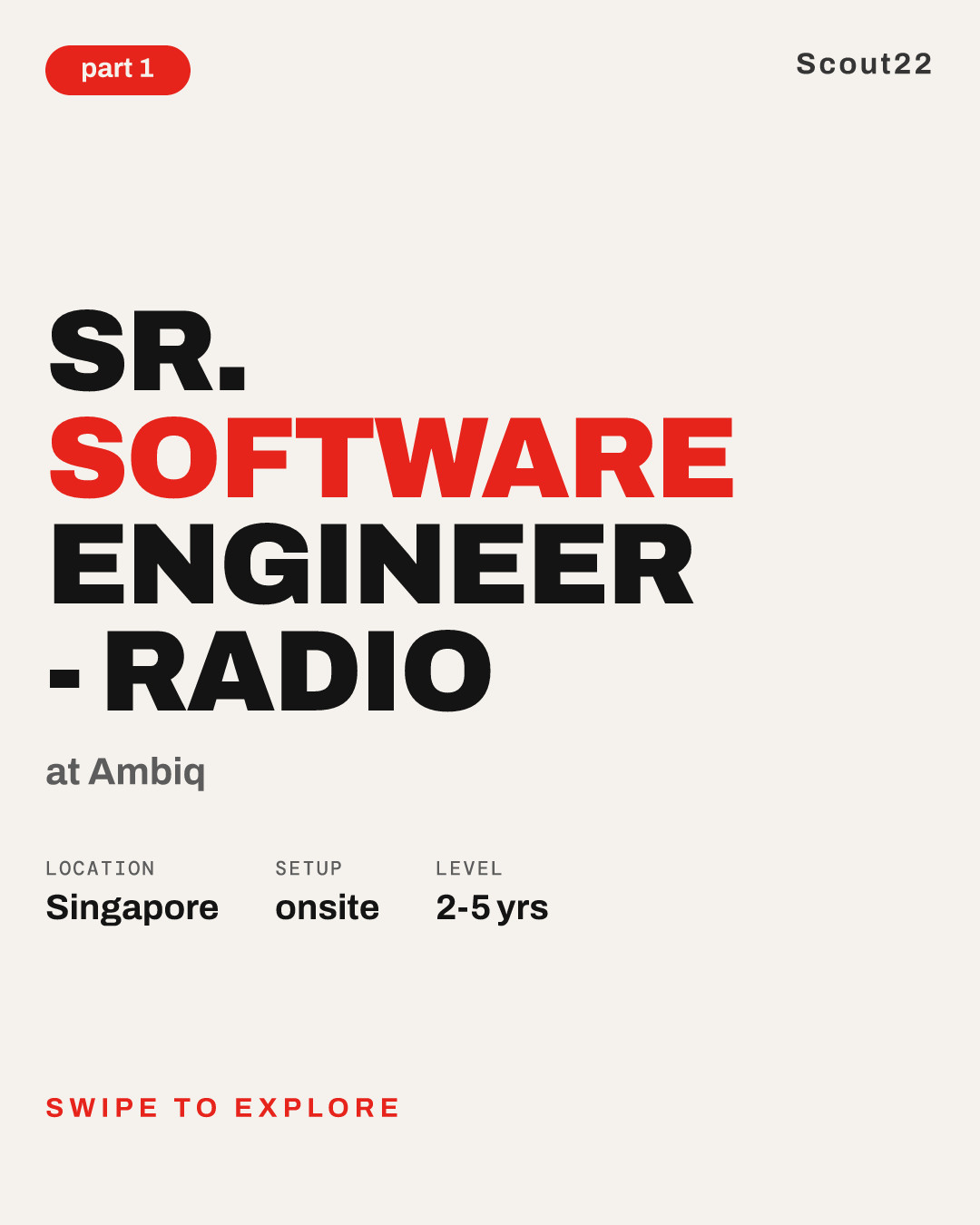 Sr. Software Engineer - Radio at Ambiq