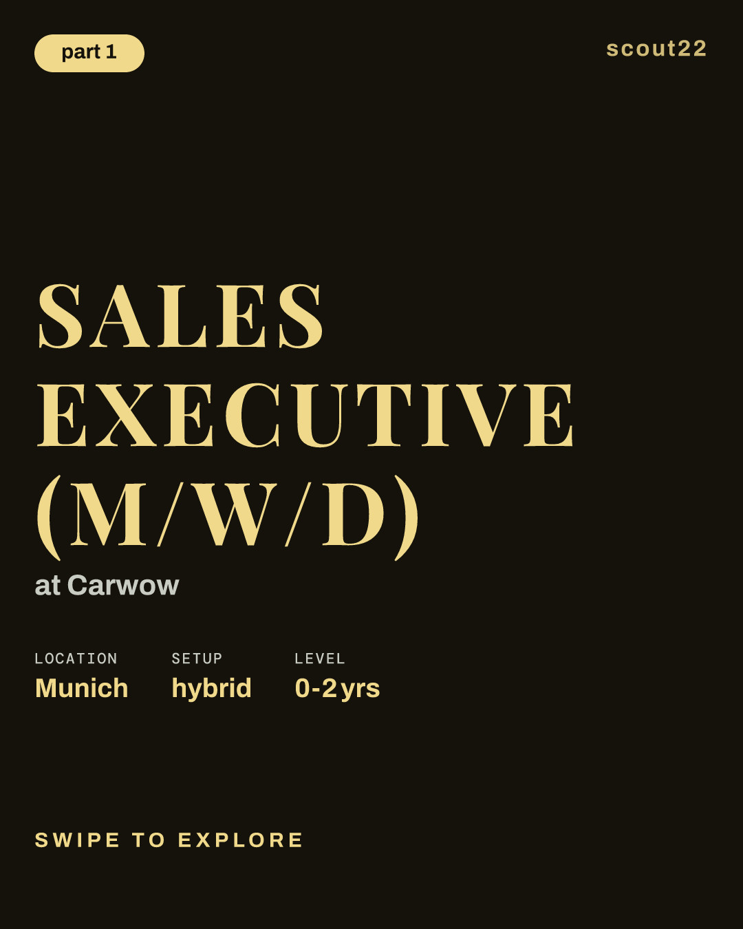 Sales Executive (m/w/d) at Carwow