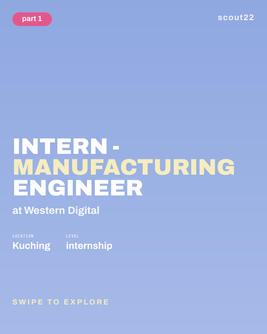 Intern - Manufacturing Engineer at Western Digital
