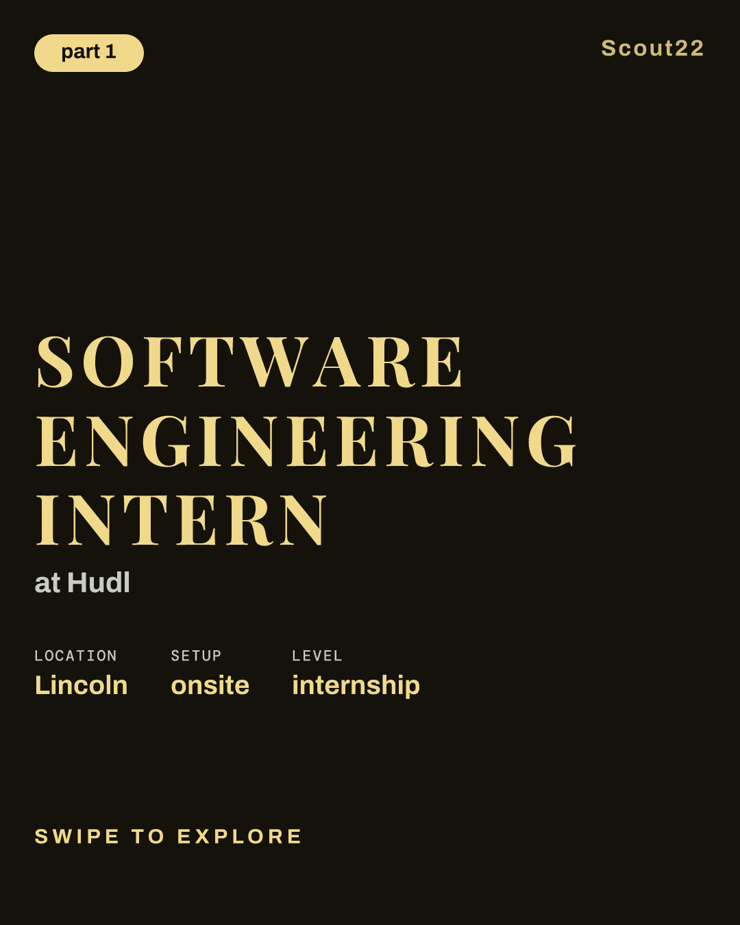 Software Engineering Intern at Hudl