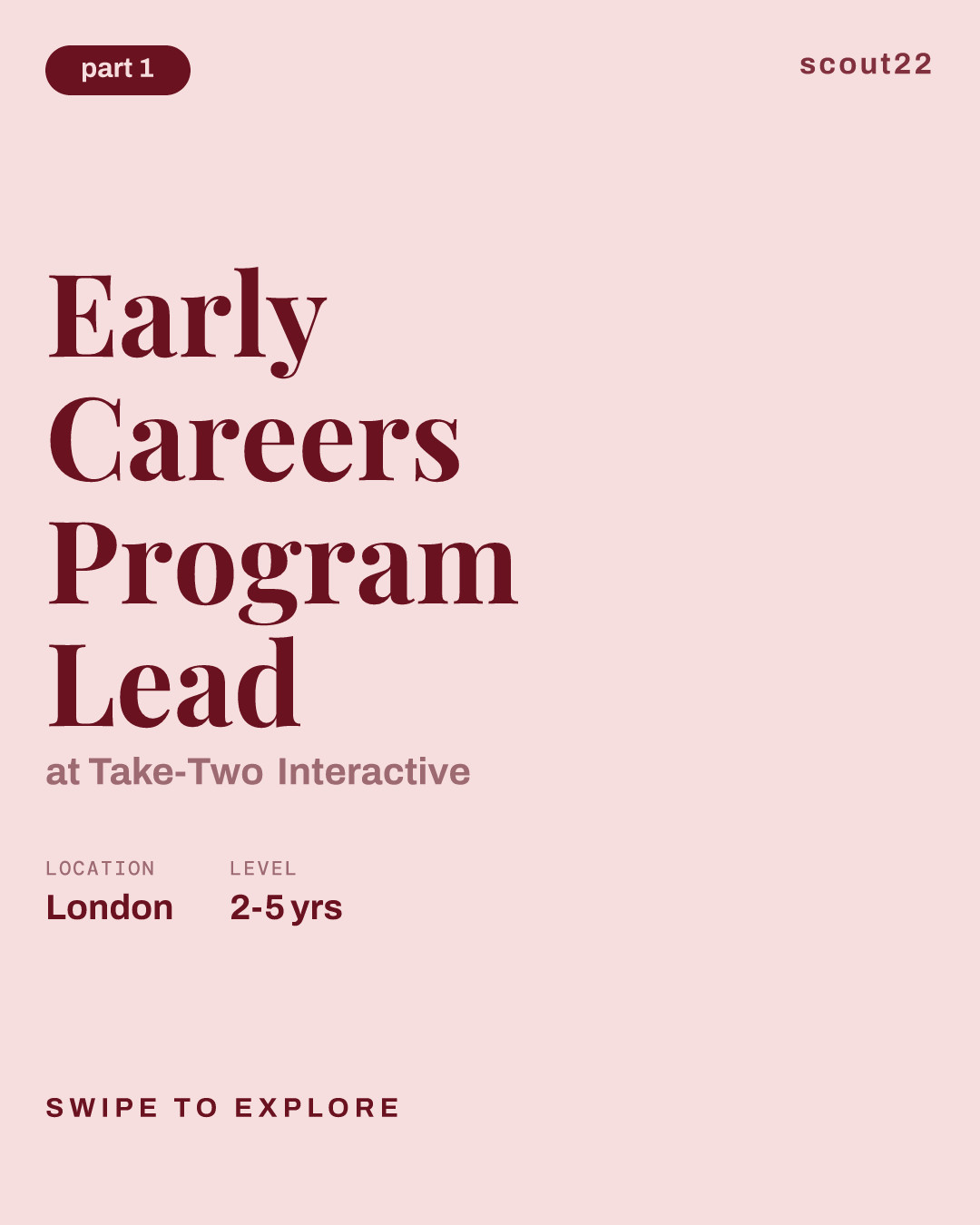 Early Careers Program Lead at Take-Two Interactive