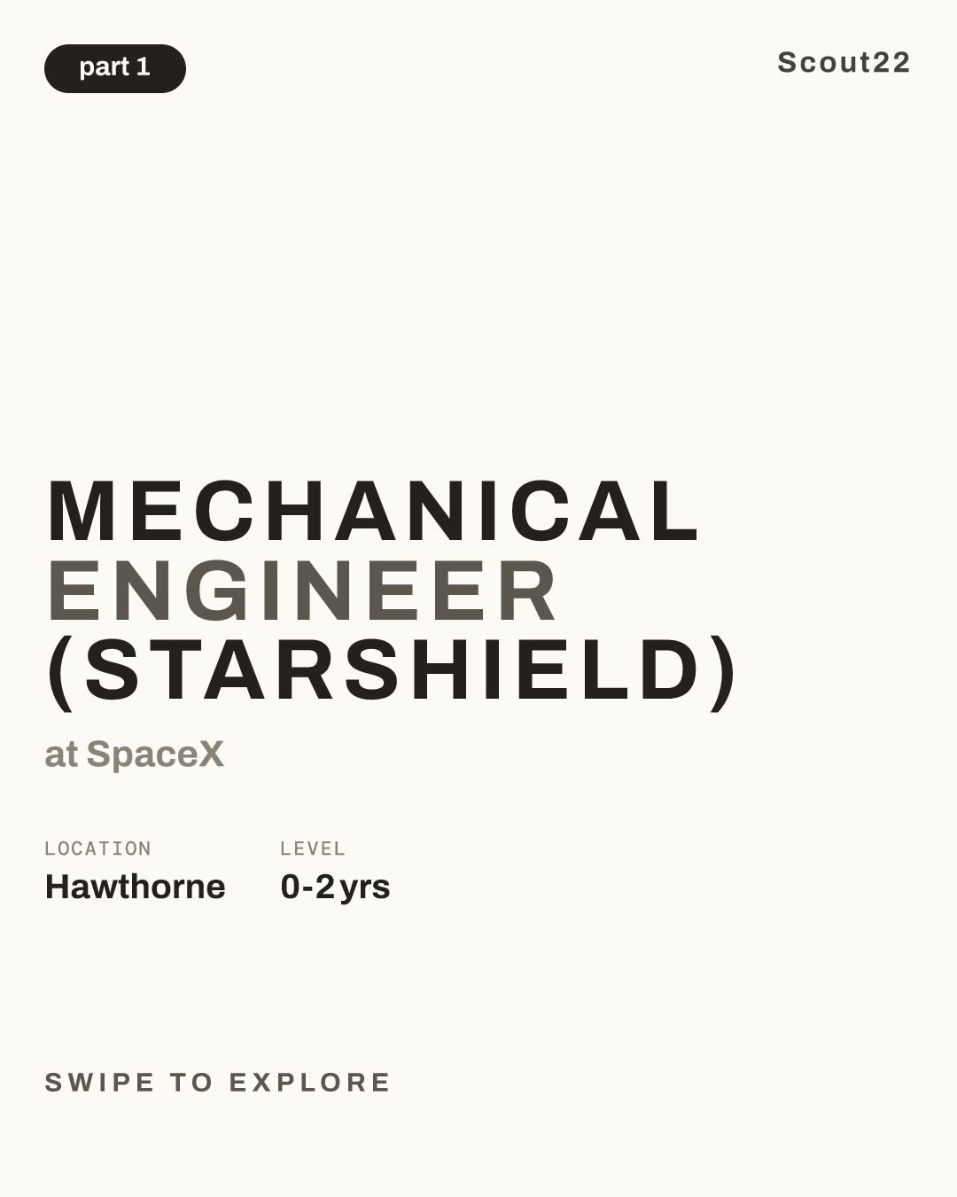 Mechanical Engineer (Starshield) at SpaceX