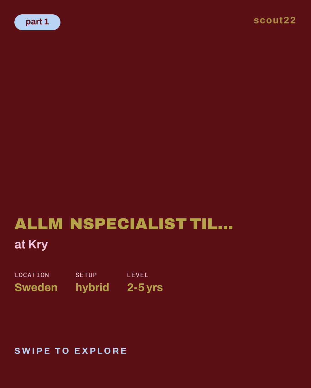 Allmänspecialist till Kry Järvastaden med chans till ledningsuppdrag at Kry