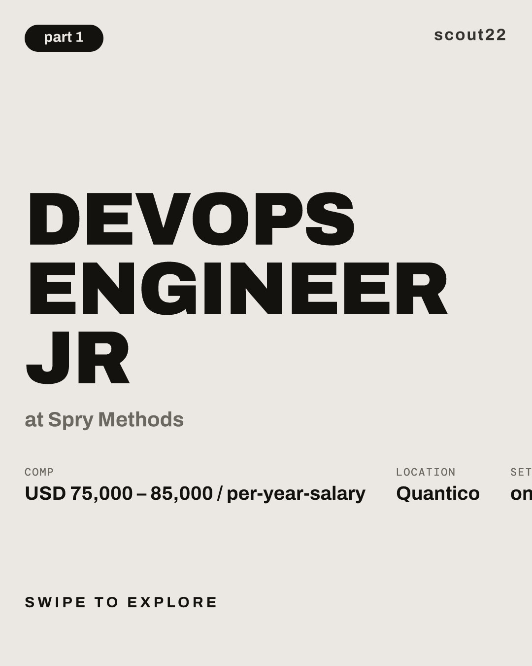 DevOps Engineer Jr at Spry Methods
