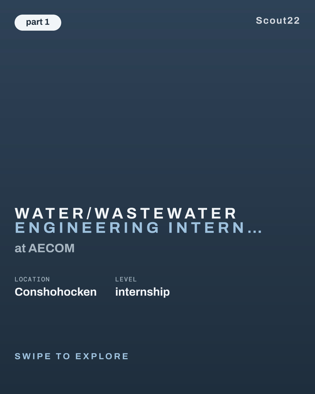 Water/Wastewater Engineering Interns - Networking Event with AECOM - Philadelphia at AECOM