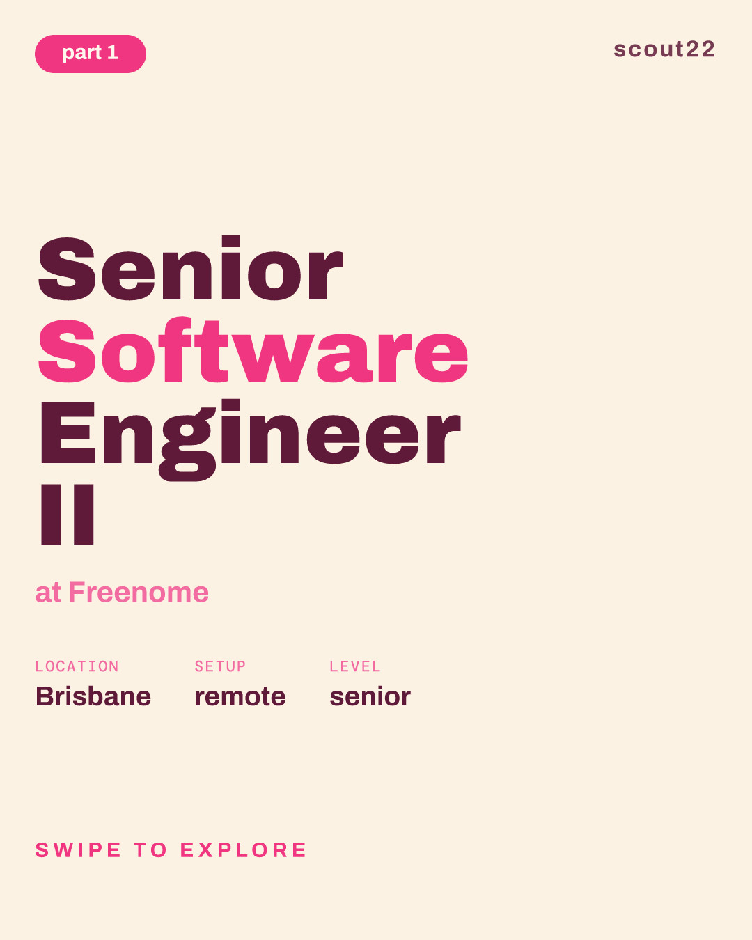 Senior Software Engineer II at Freenome