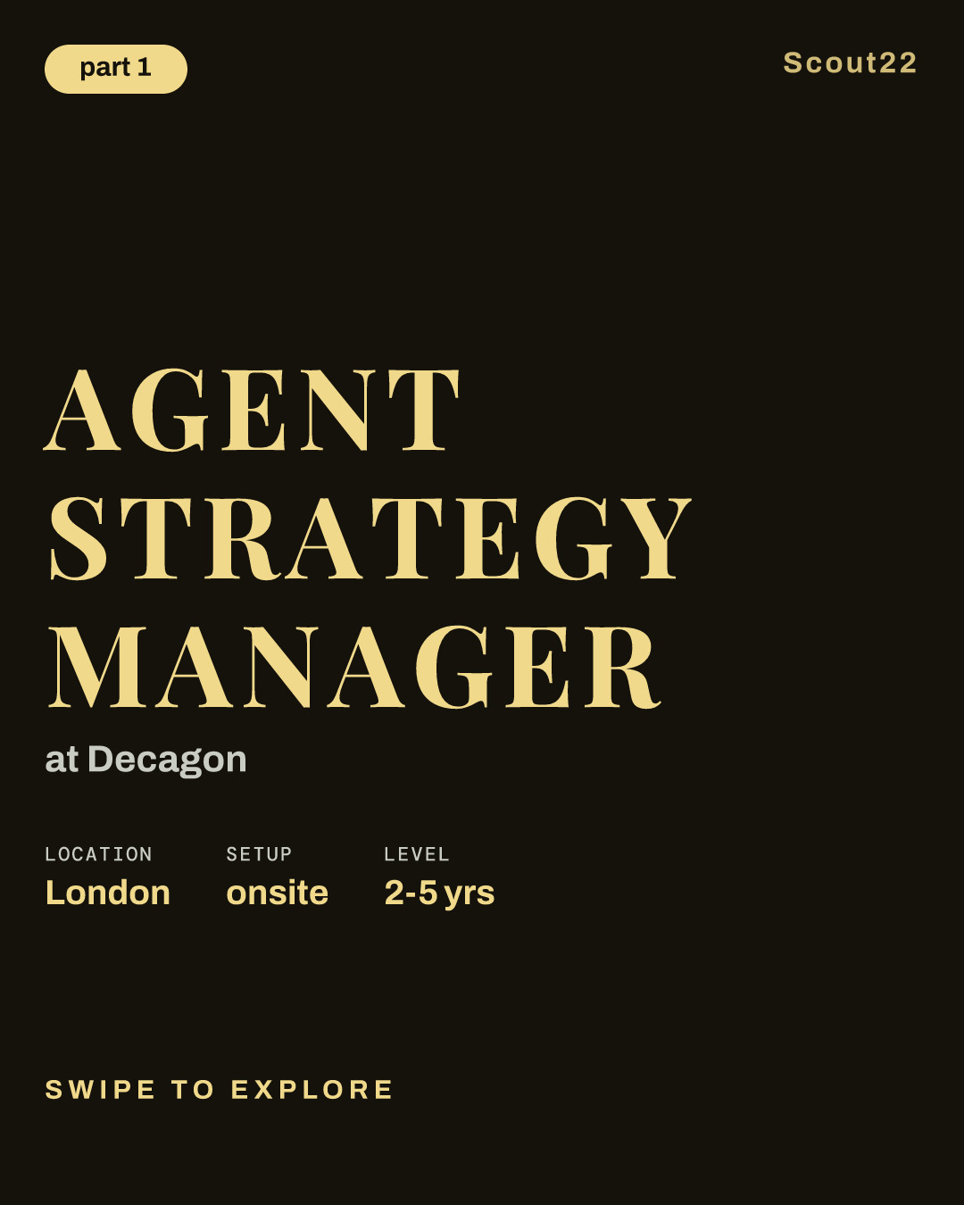 Agent Strategy Manager at Decagon