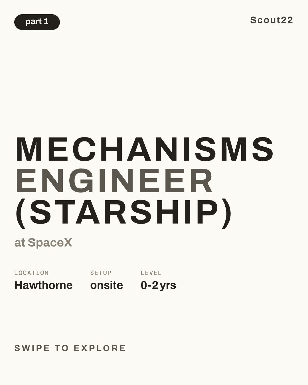 Mechanisms Engineer (Starship) at SpaceX