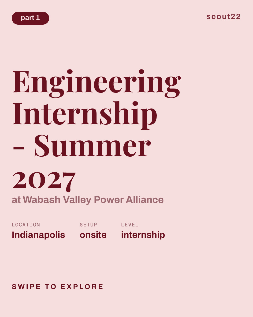 Engineering Internship - Summer 2027 at Wabash Valley Power Alliance