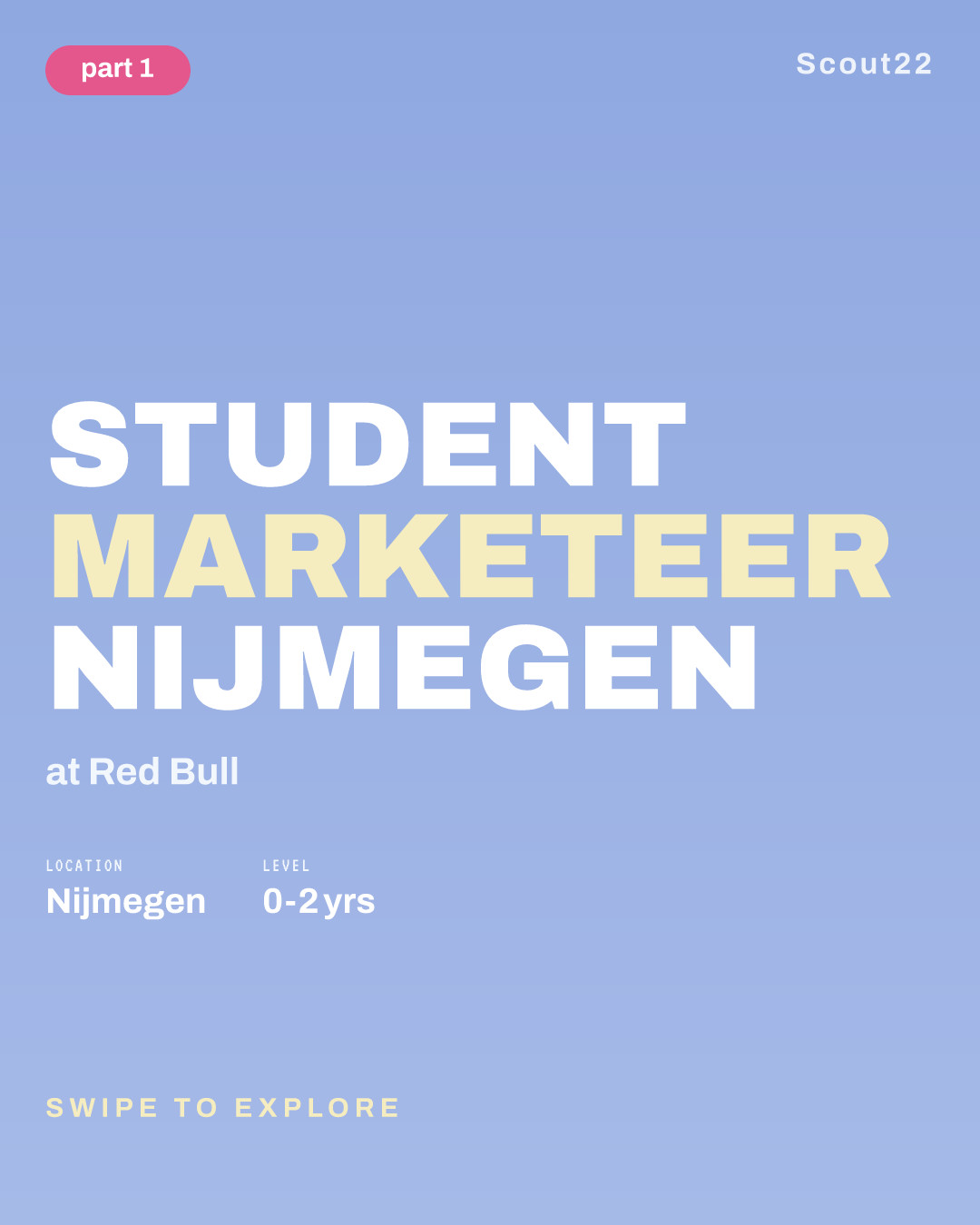 Student Marketeer Nijmegen at Red Bull