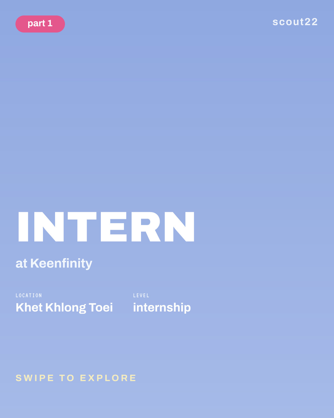 Intern at Keenfinity