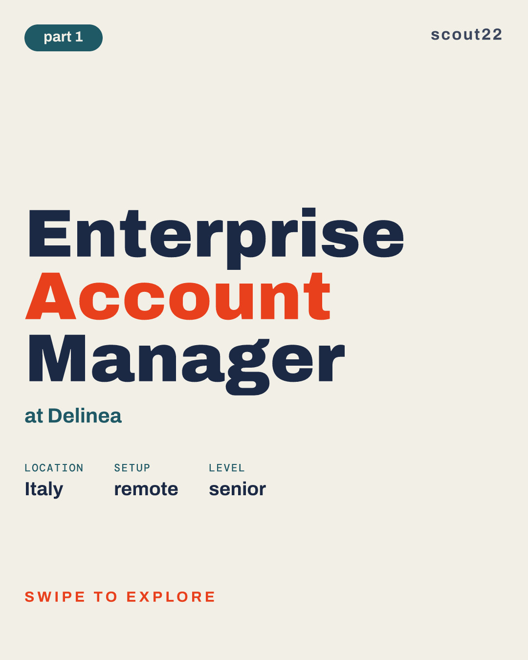 Enterprise Account Manager at Delinea