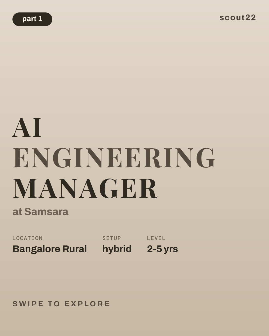 AI Engineering Manager at Samsara