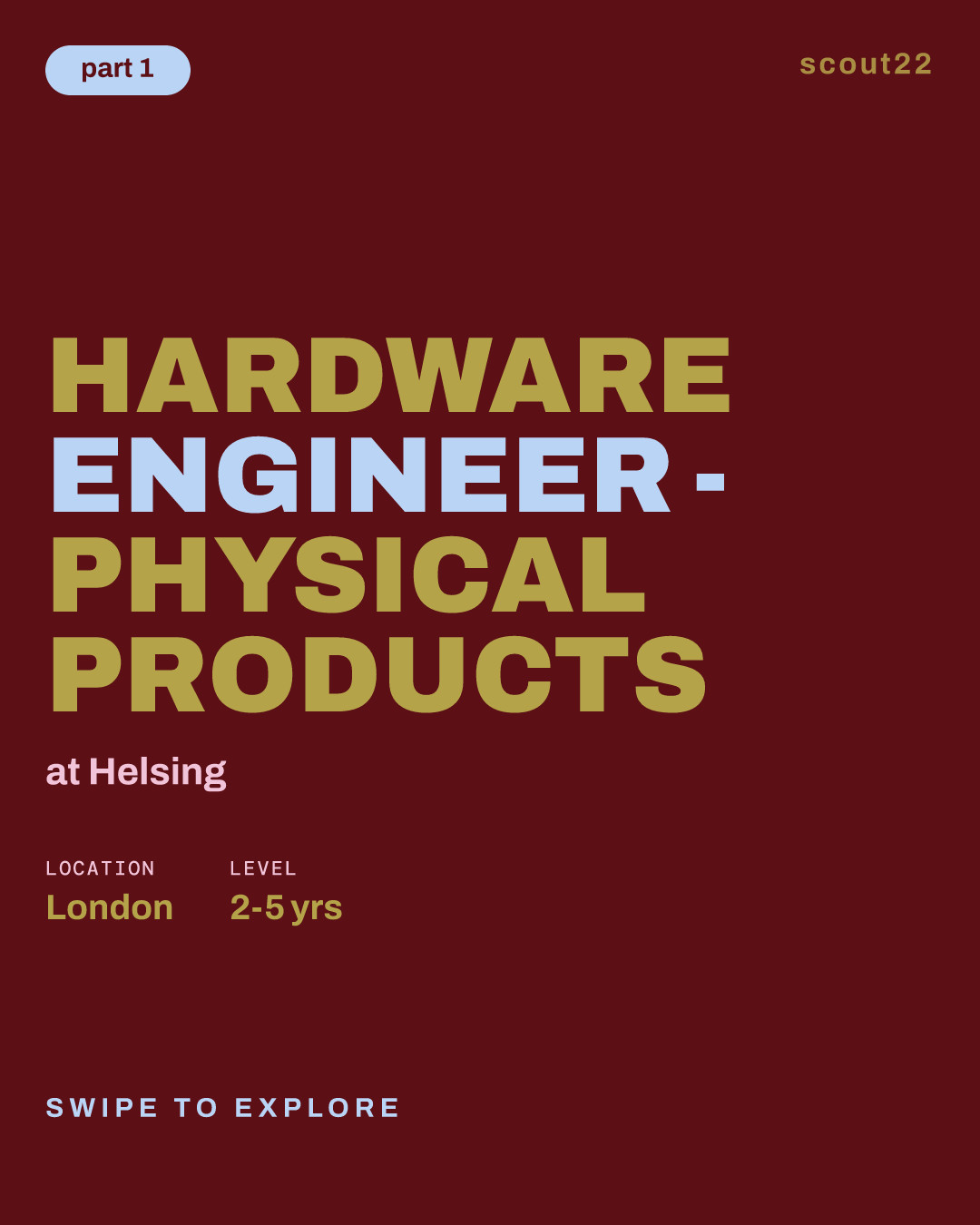 Hardware Engineer - Physical Products at Helsing