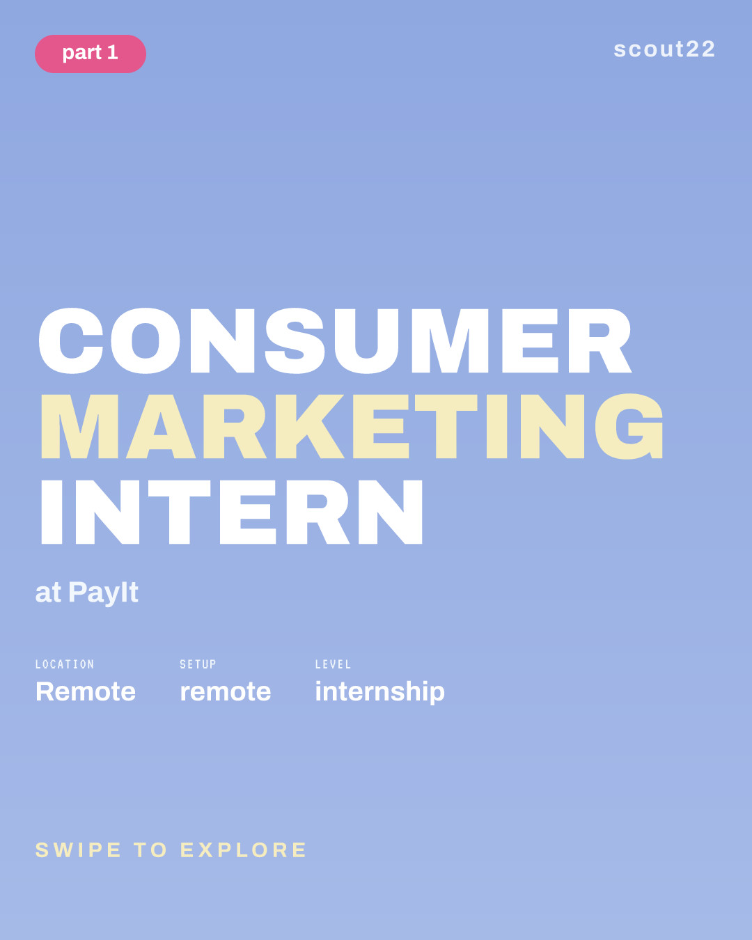 Consumer Marketing Intern at PayIt