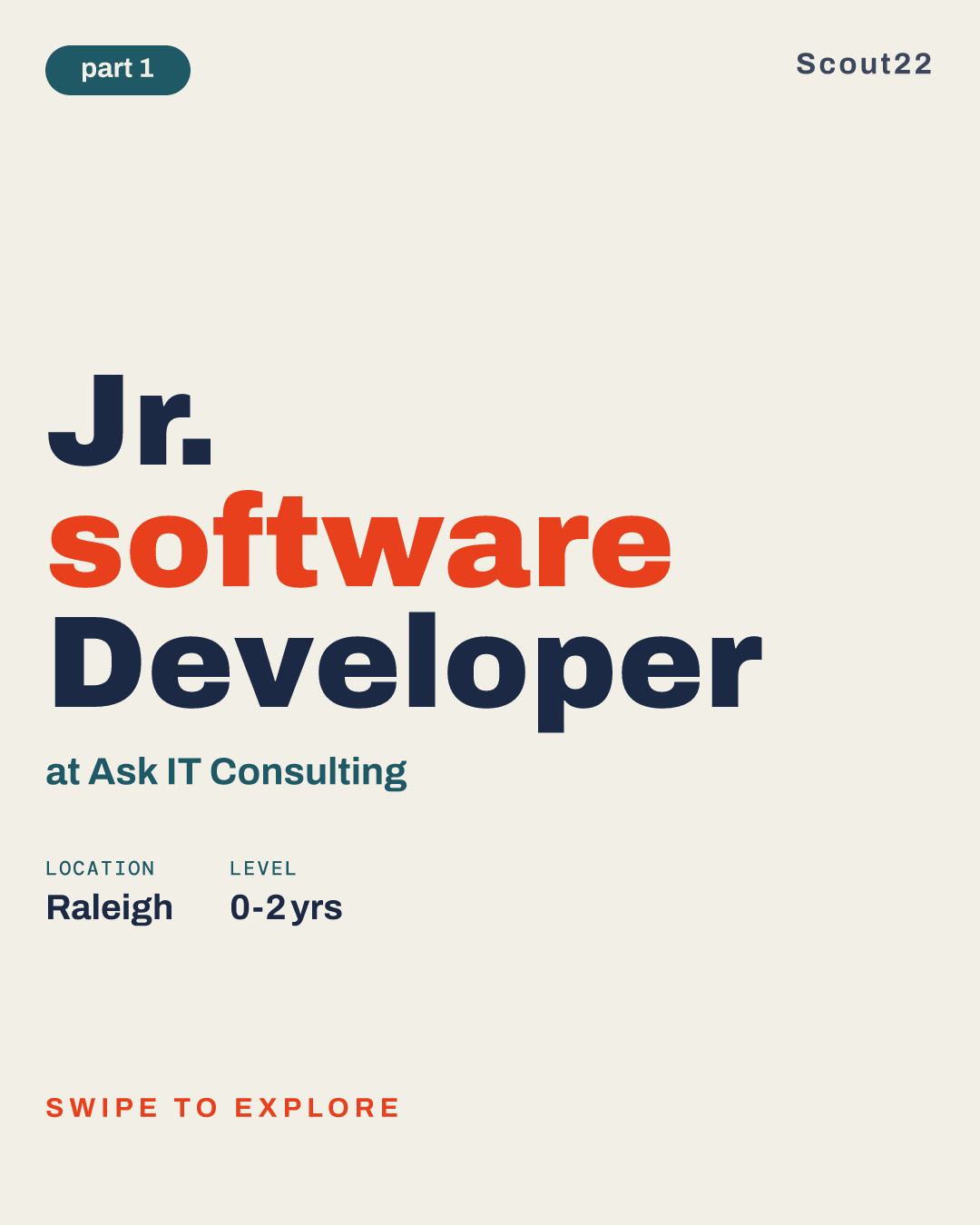 Jr. software Developer at Ask IT Consulting