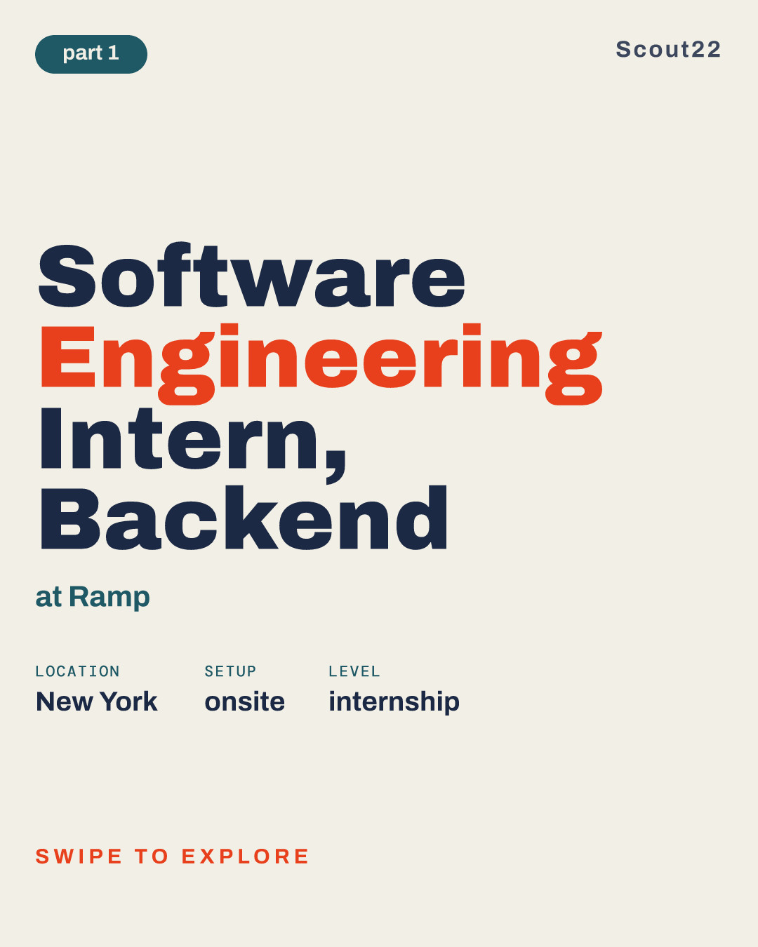 Software Engineering Intern, Backend at Ramp