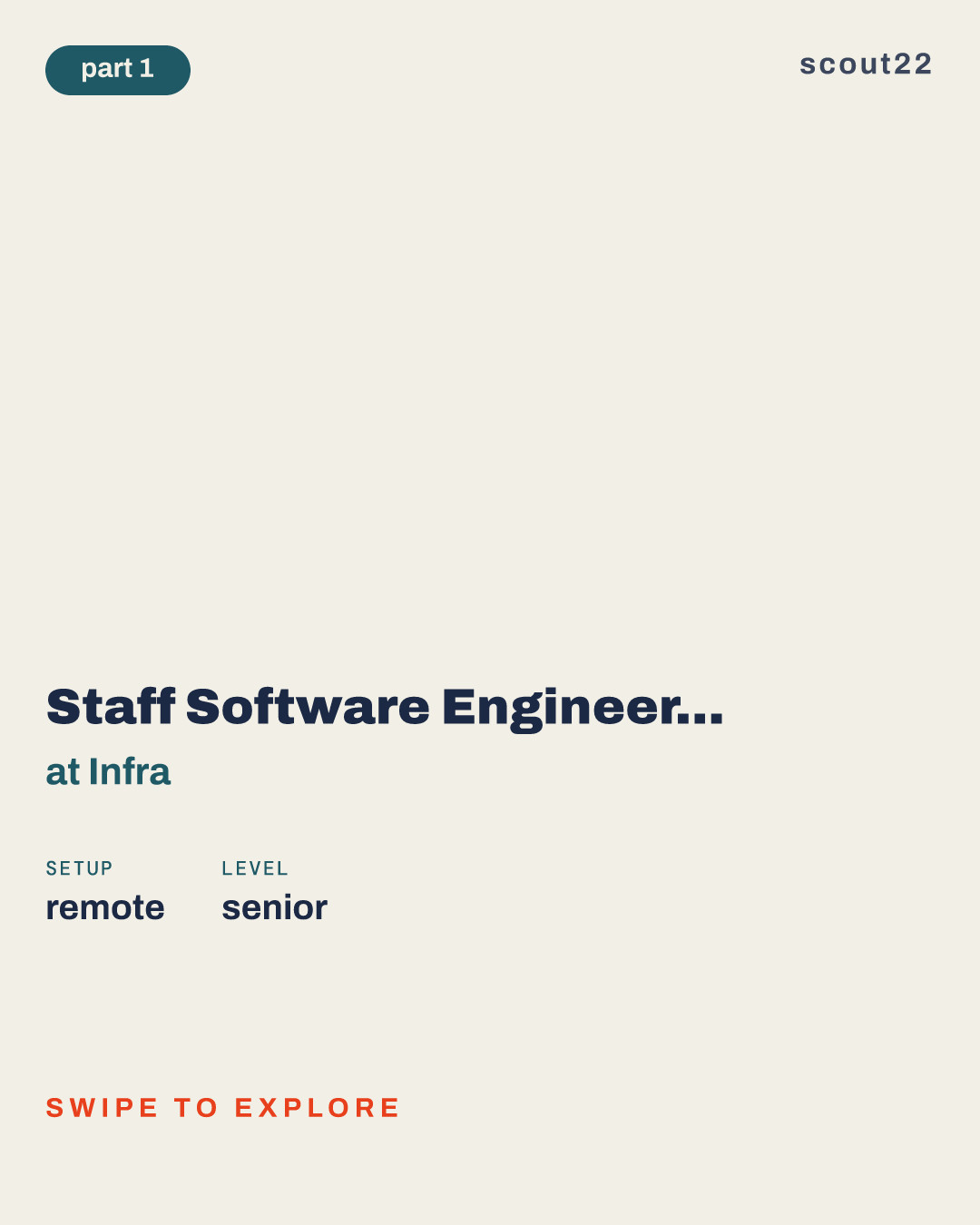 Staff Software Engineer, Code Search at Infra