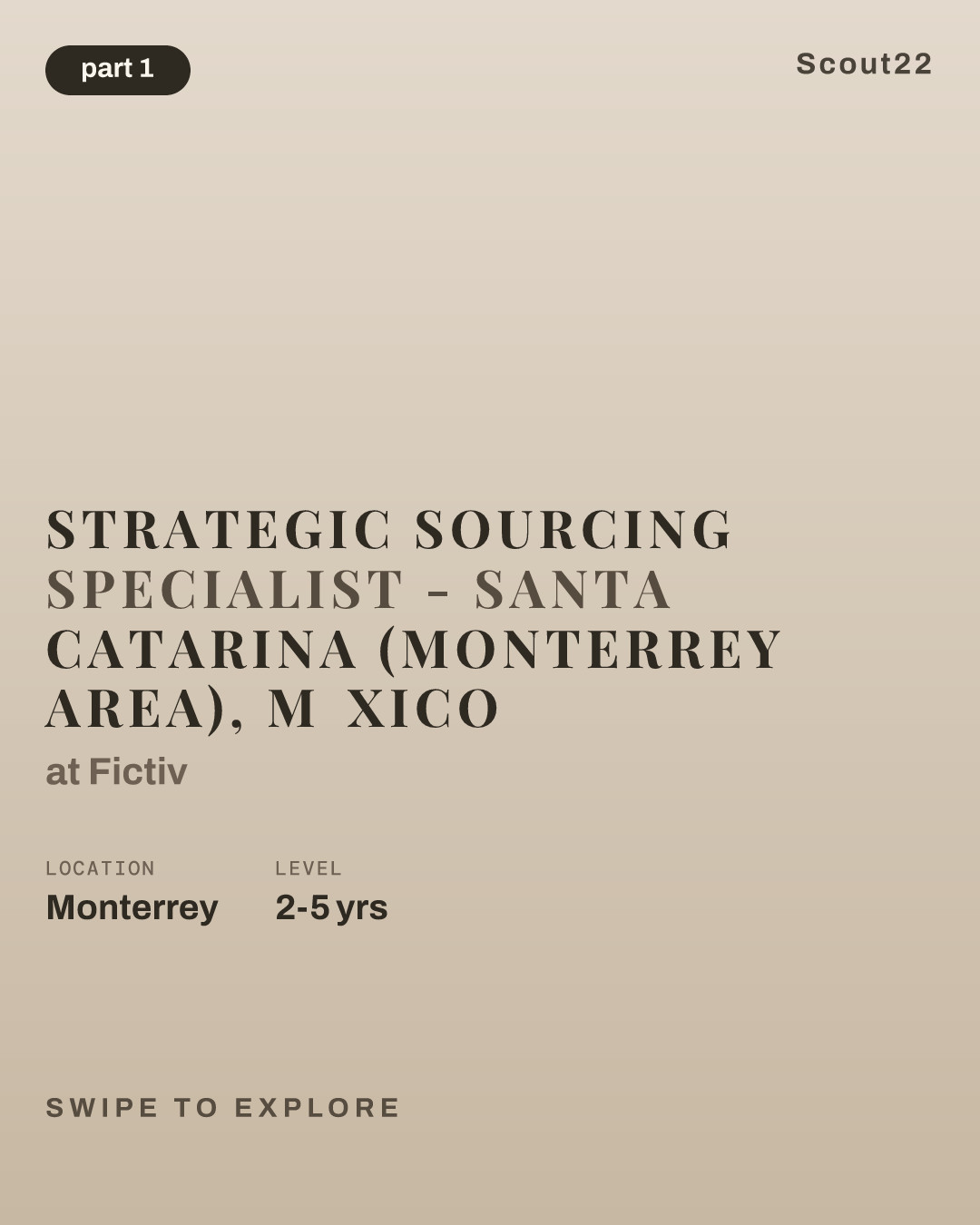 Strategic Sourcing Specialist - Santa Catarina (Monterrey Area), México at Fictiv