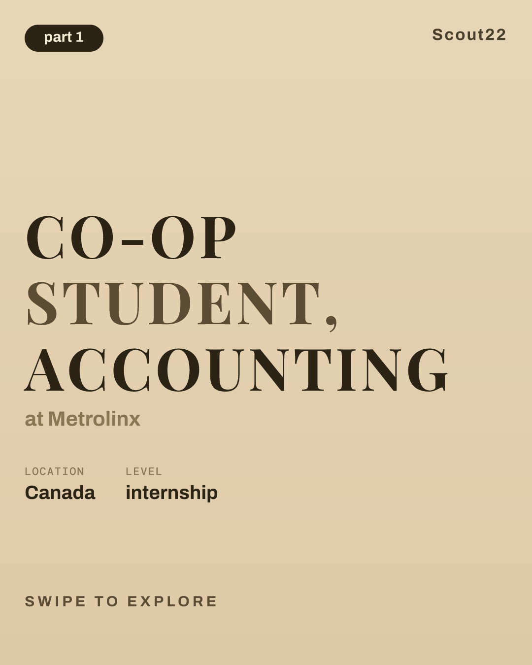 Co-op Student, Accounting at Metrolinx