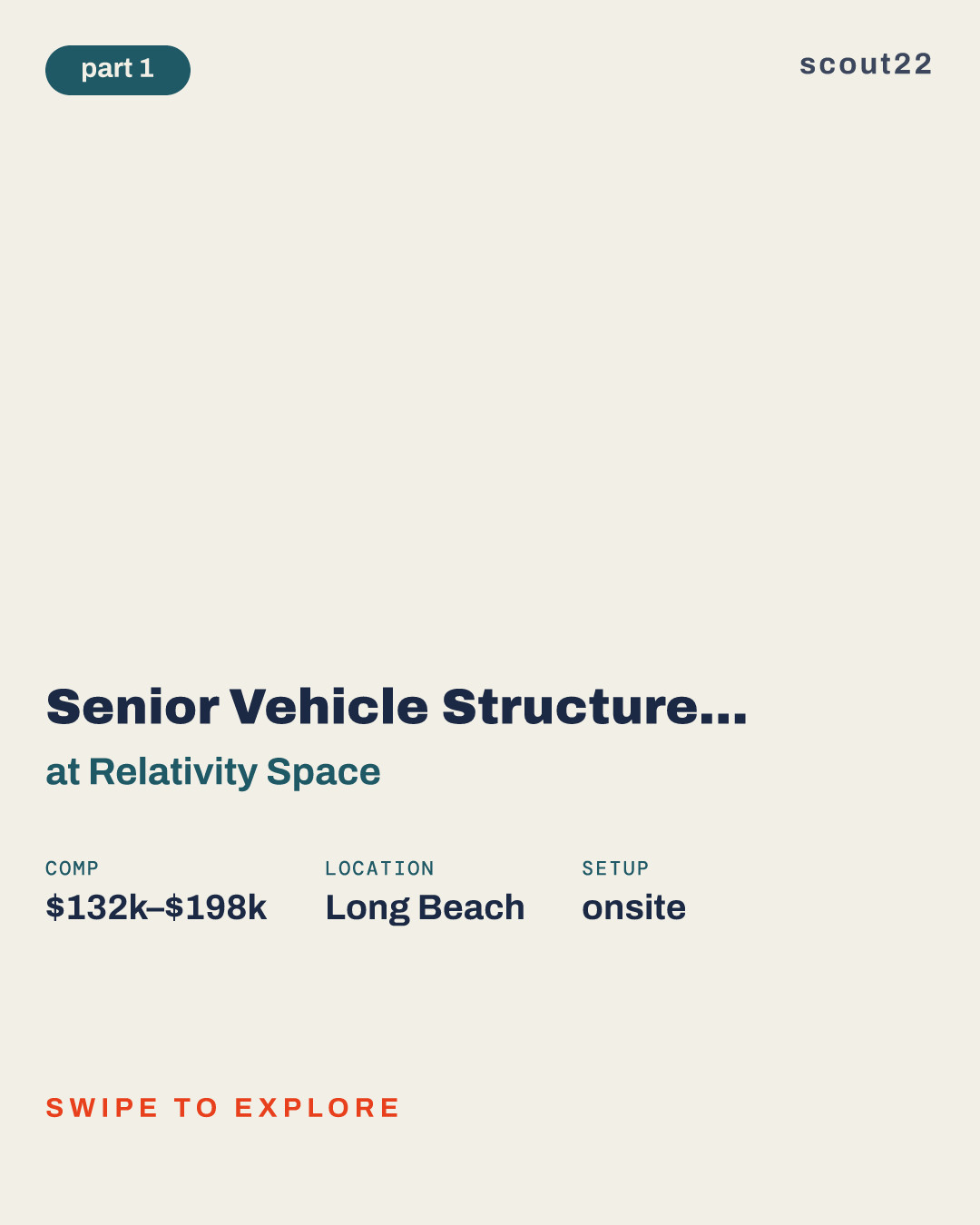 Senior Vehicle Structures Design Engineer at Relativity Space