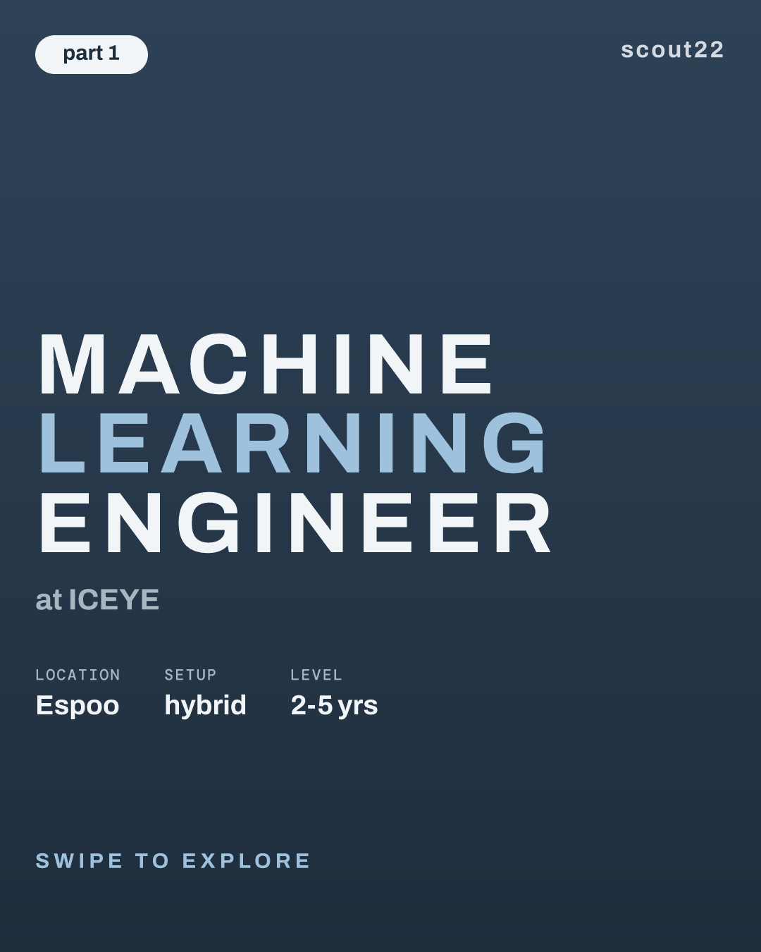 Machine Learning Engineer at ICEYE