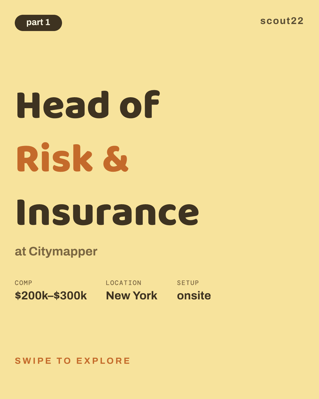 Head of Risk & Insurance at Citymapper
