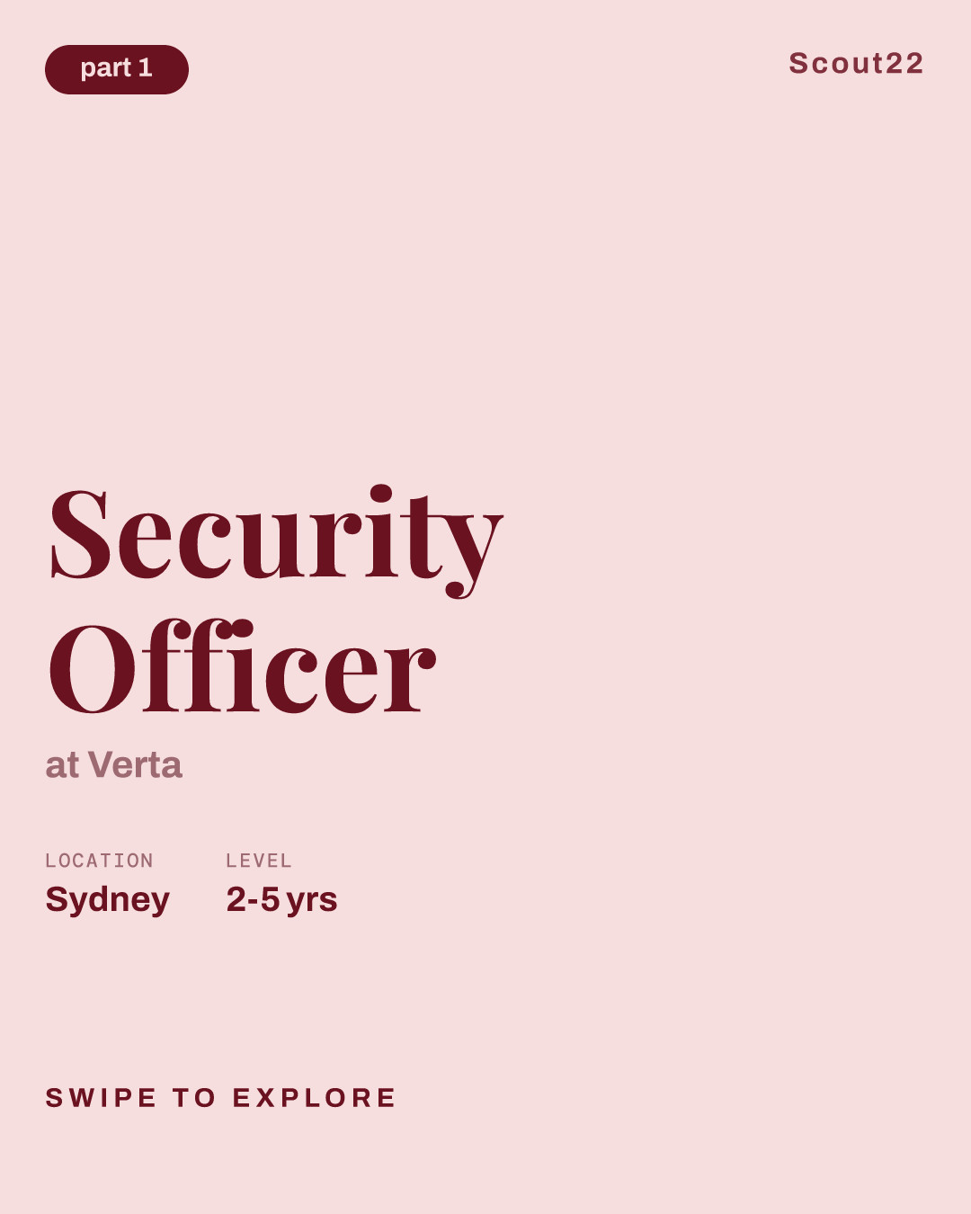 Security Officer at Verta