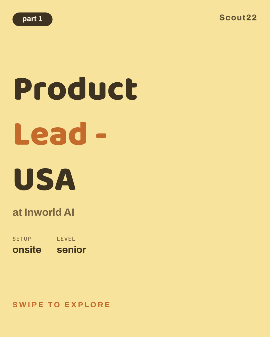 Product Lead - USA at Inworld AI