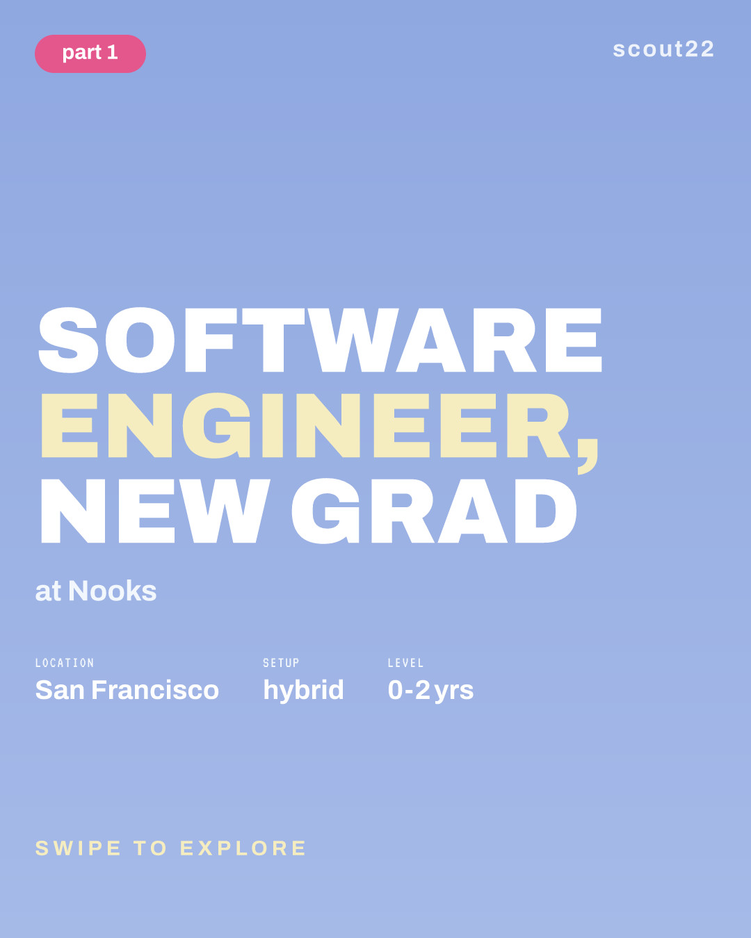 Software Engineer, New Grad at Nooks