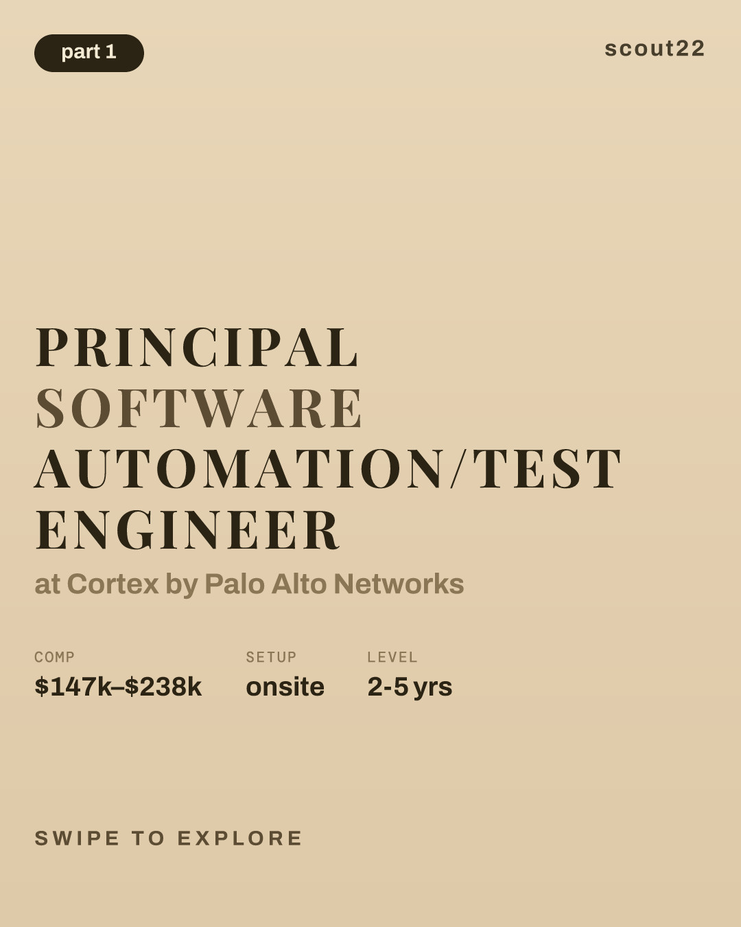 Principal Software Automation/Test Engineer at Cortex by Palo Alto Networks